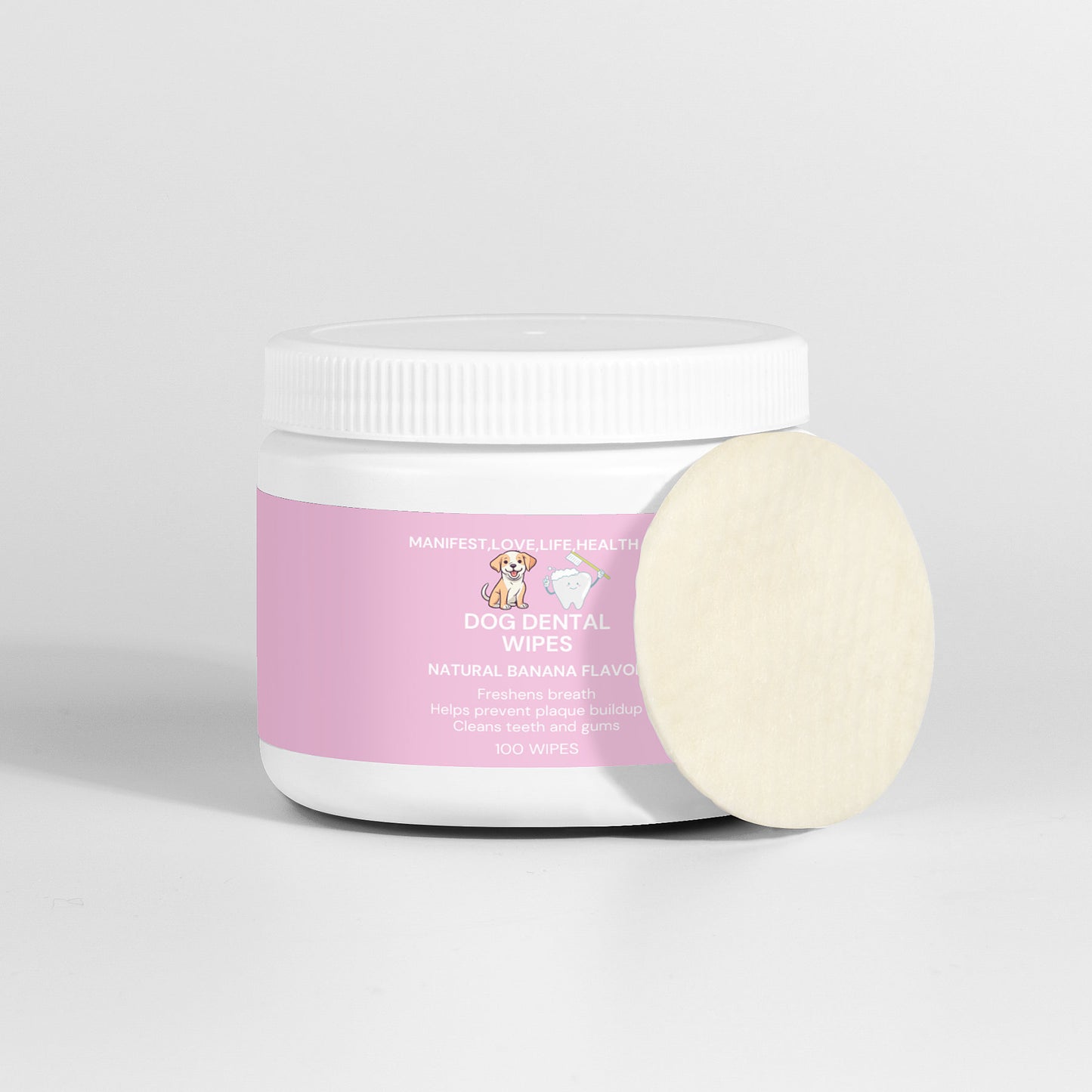 Manifest,Love,Life,Health Dog Dental Wipes