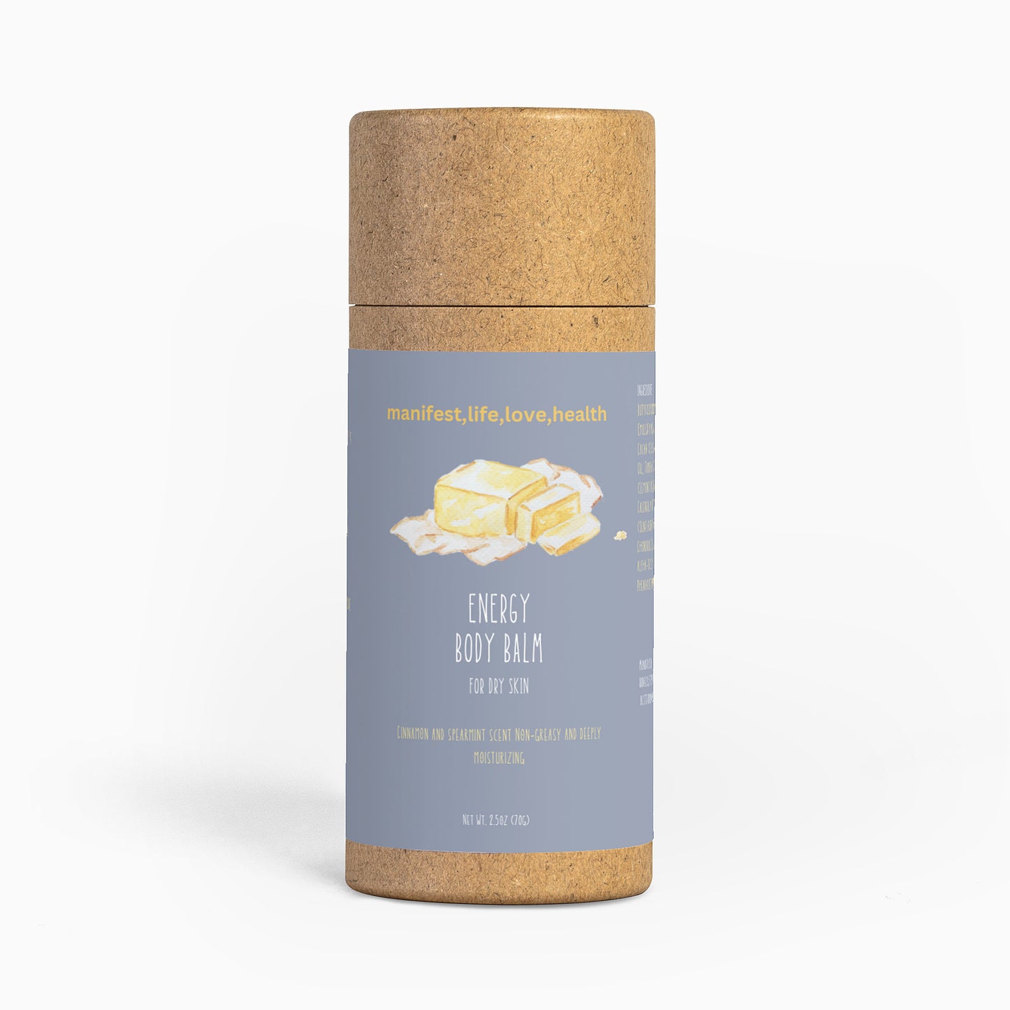 MANIFEST,LIFE,LOVE, HEALTH, Energy Body Balm
