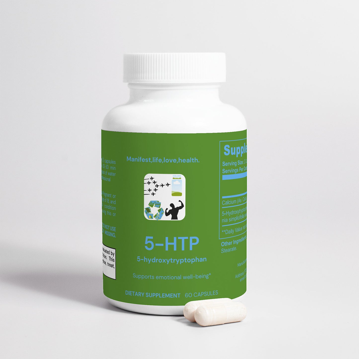 Manifest life love health  5-HTP