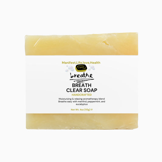 Manifest,Life,Love,Health, Breathe Clear Soap