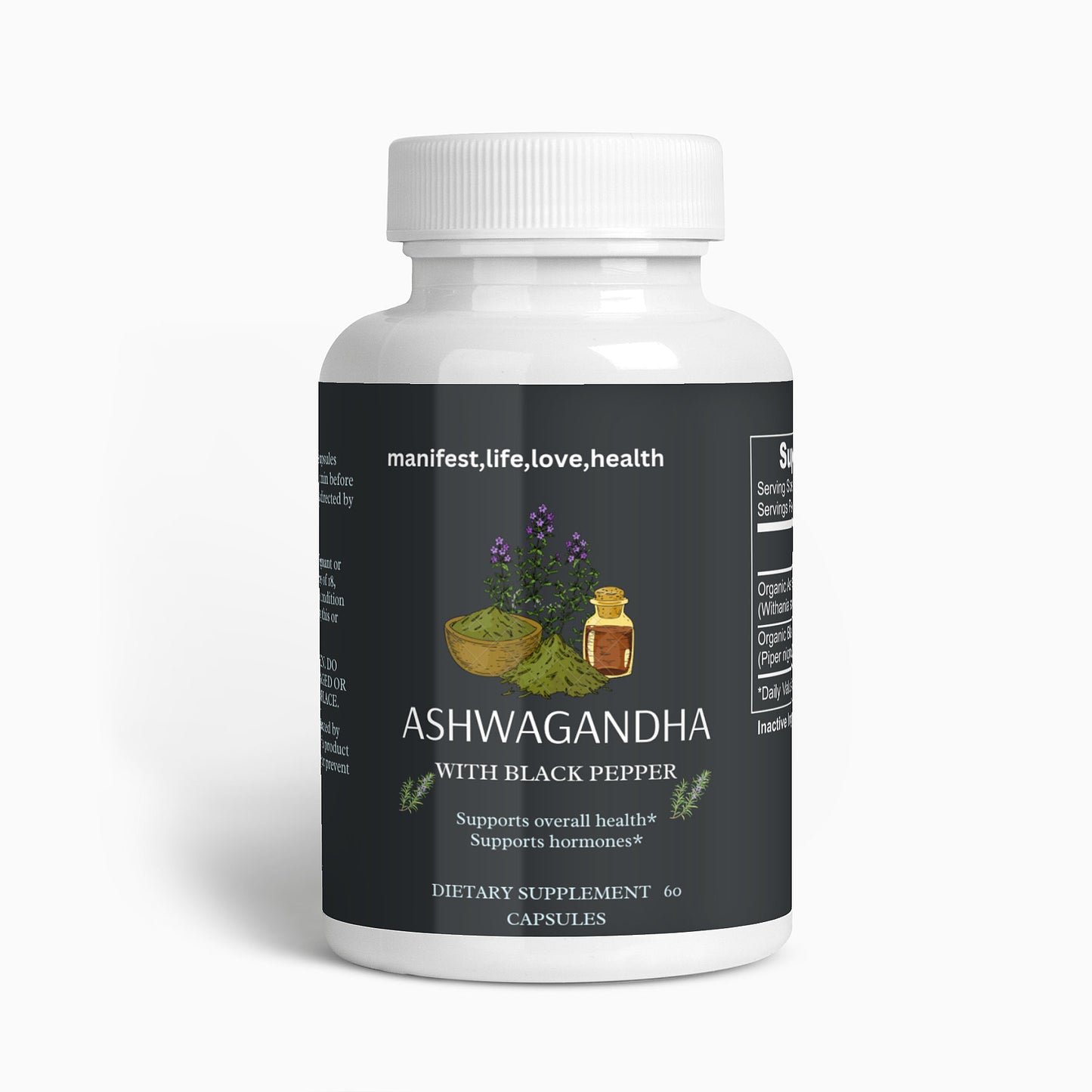 Manifest,Life,LOVE,Health Ashwagandha