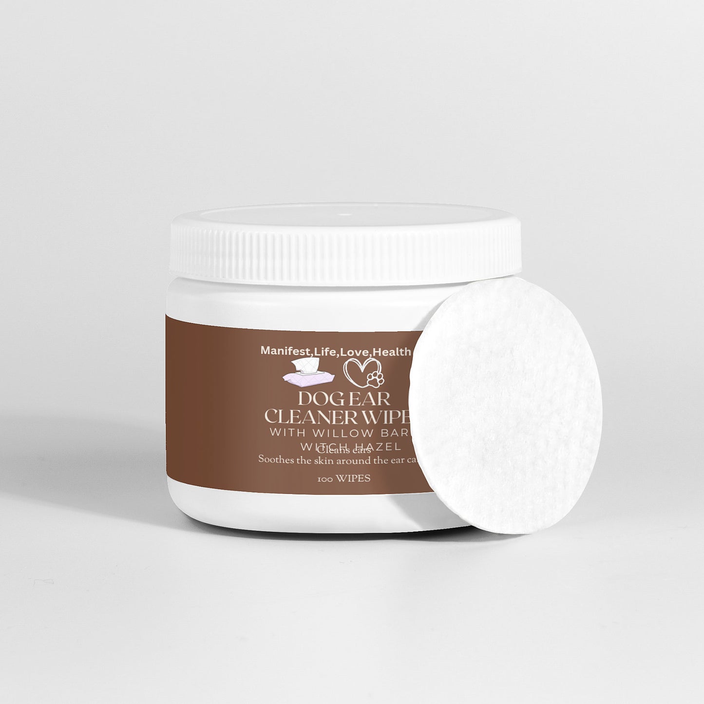 Manifest,Life,Love,Health Dog Ear Cleaner Wipes