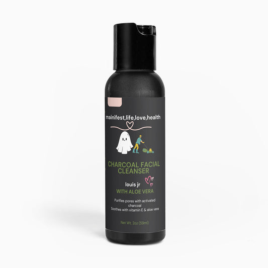 manifest,life,love,health Charcoal Facial Cleanser