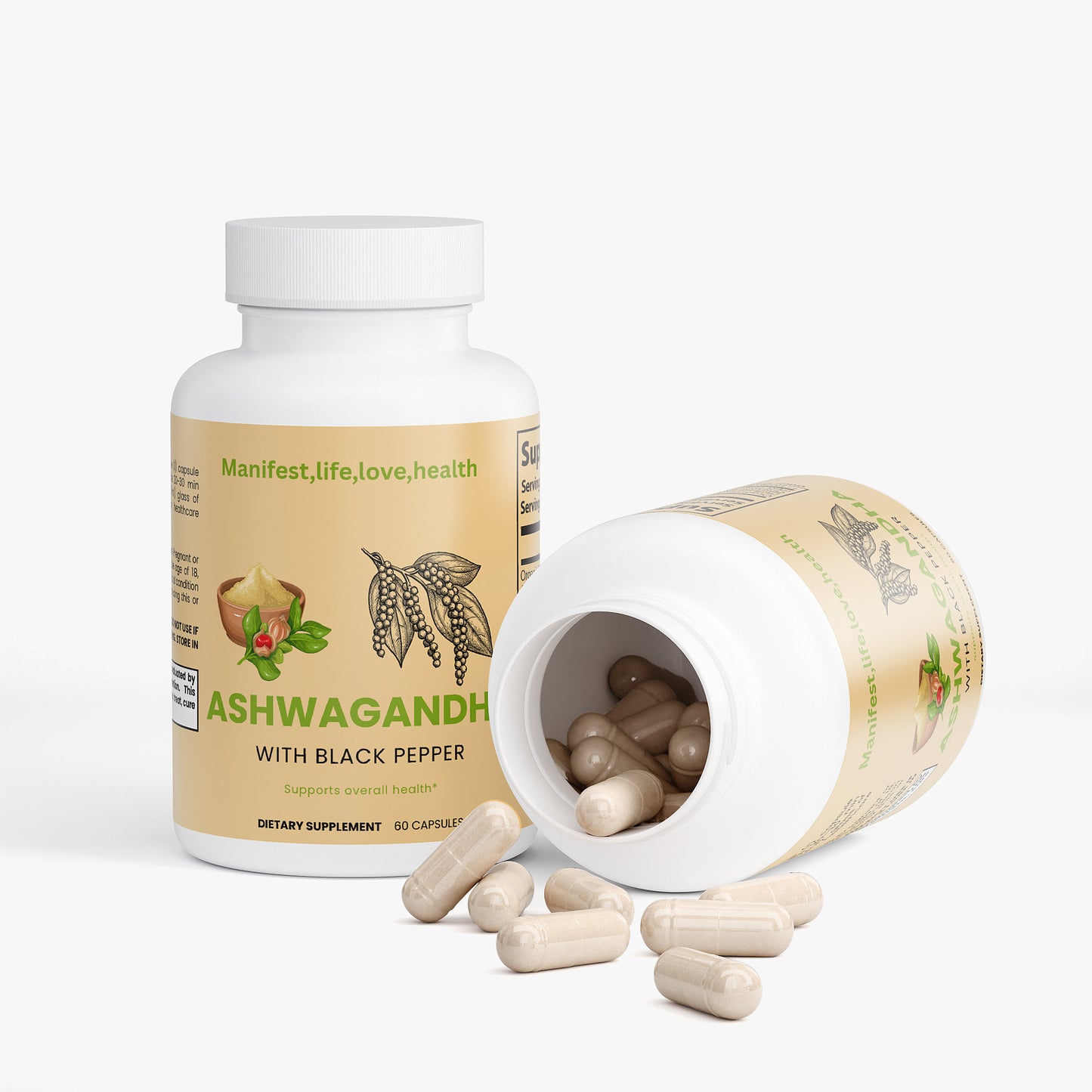 Manifest,Life,LOVE,Health Ashwagandha