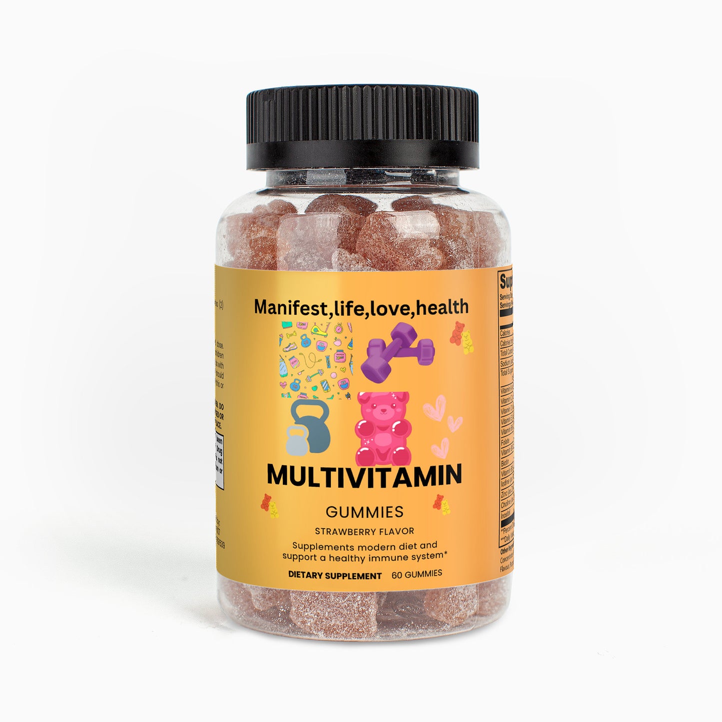 MANIFEST, LIFE, LOVE, HEALTH, GUMMIES