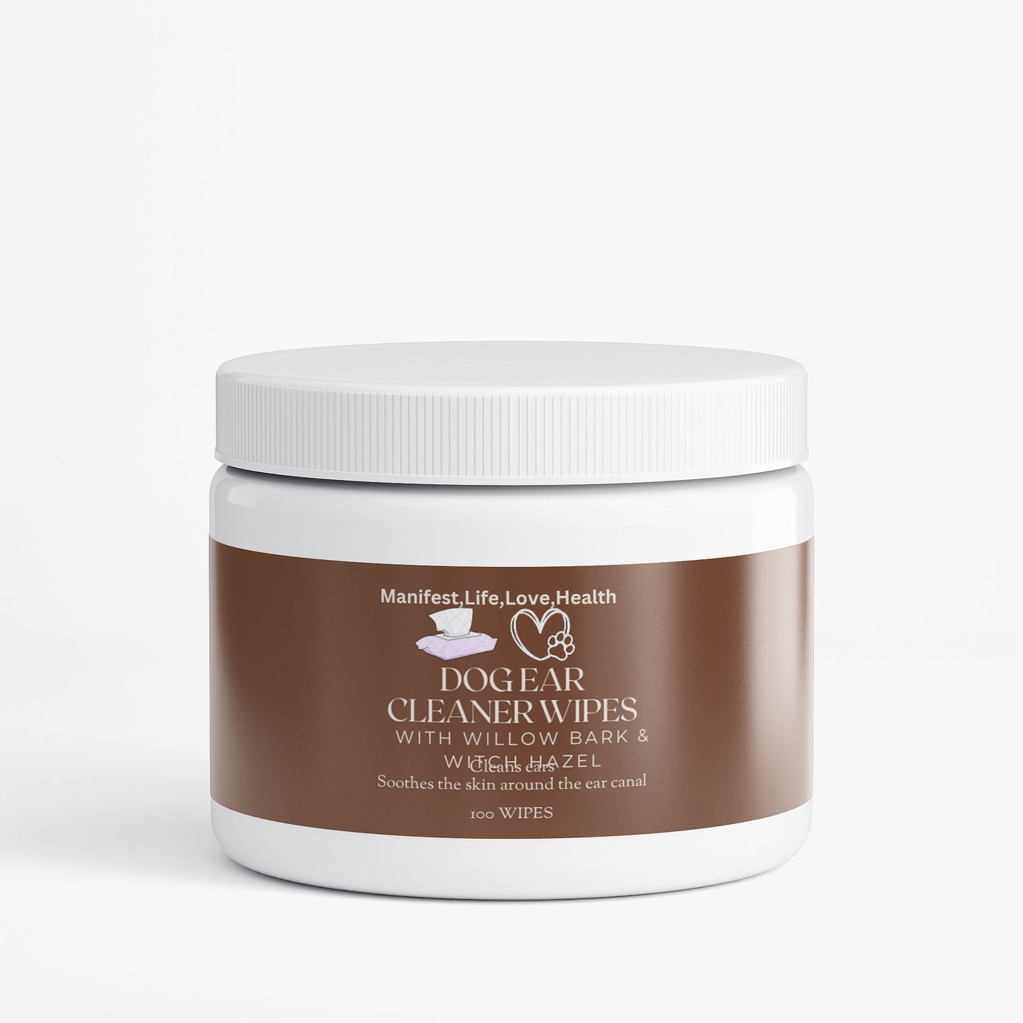 Manifest,Life,Love,Health Dog Ear Cleaner Wipes