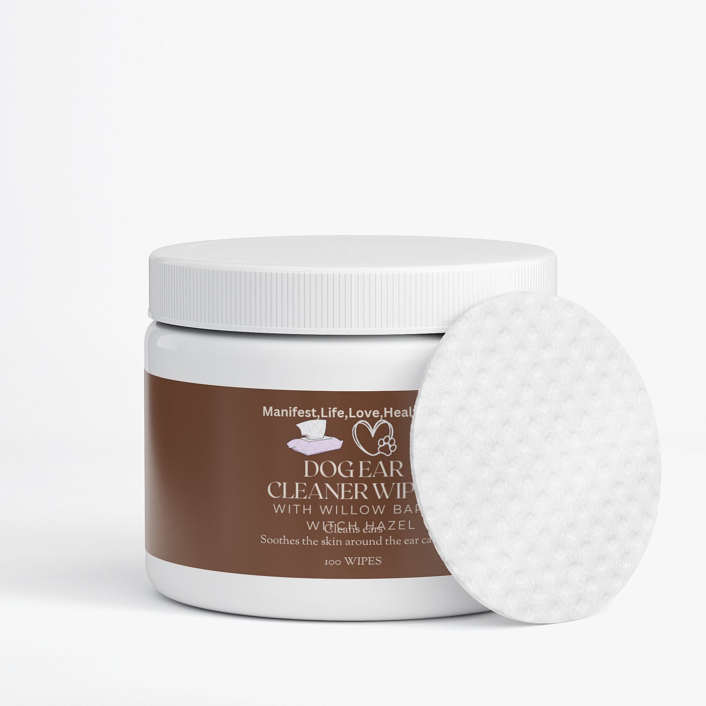 Manifest,Life,Love,Health Dog Ear Cleaner Wipes