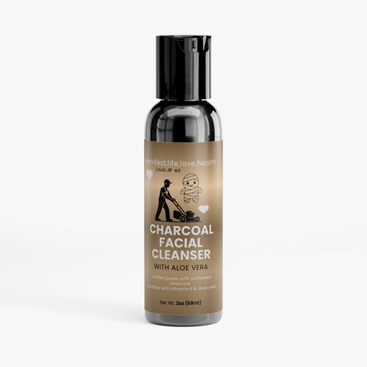 manifest,life,love,health Charcoal Facial Cleanser