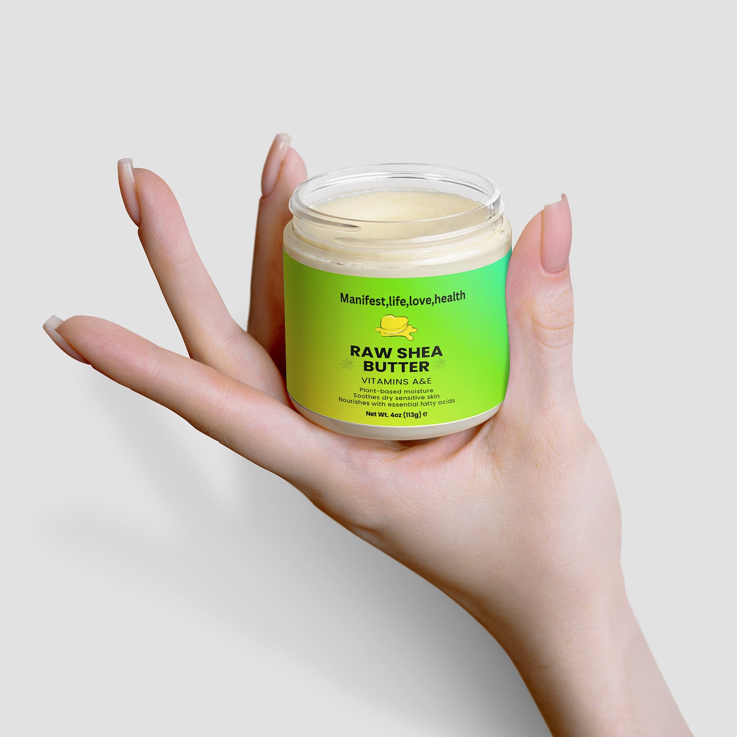 Manifest,life,love,health Raw Shea Butter