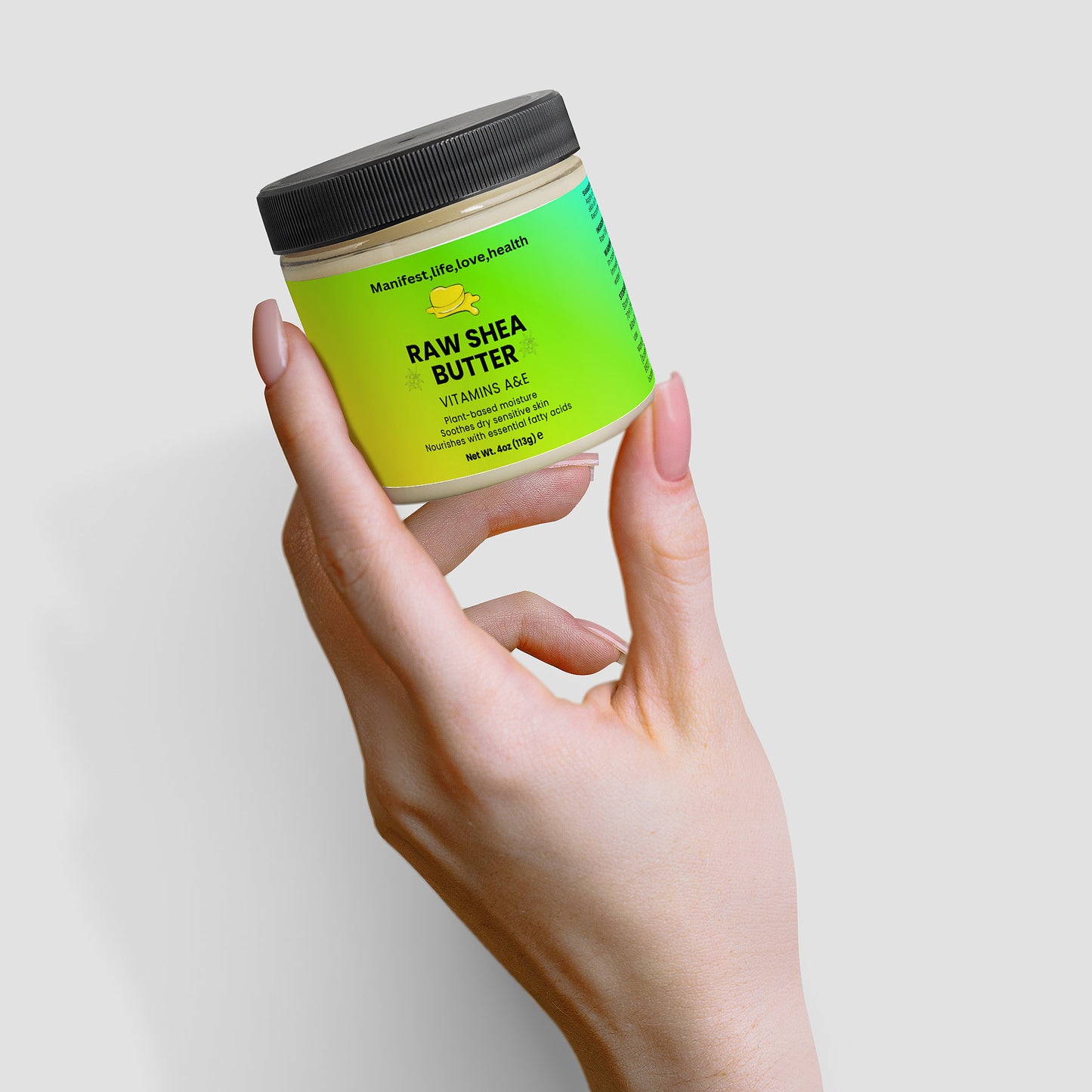 Manifest,life,love,health Raw Shea Butter