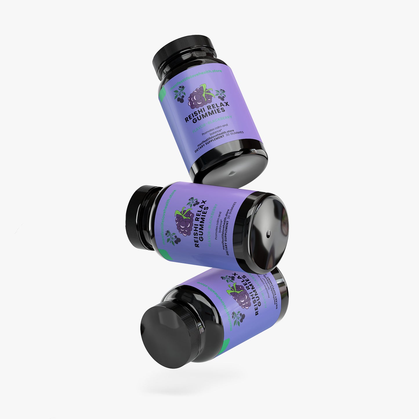Manifest,life,love,health Reishi Relax Gummies