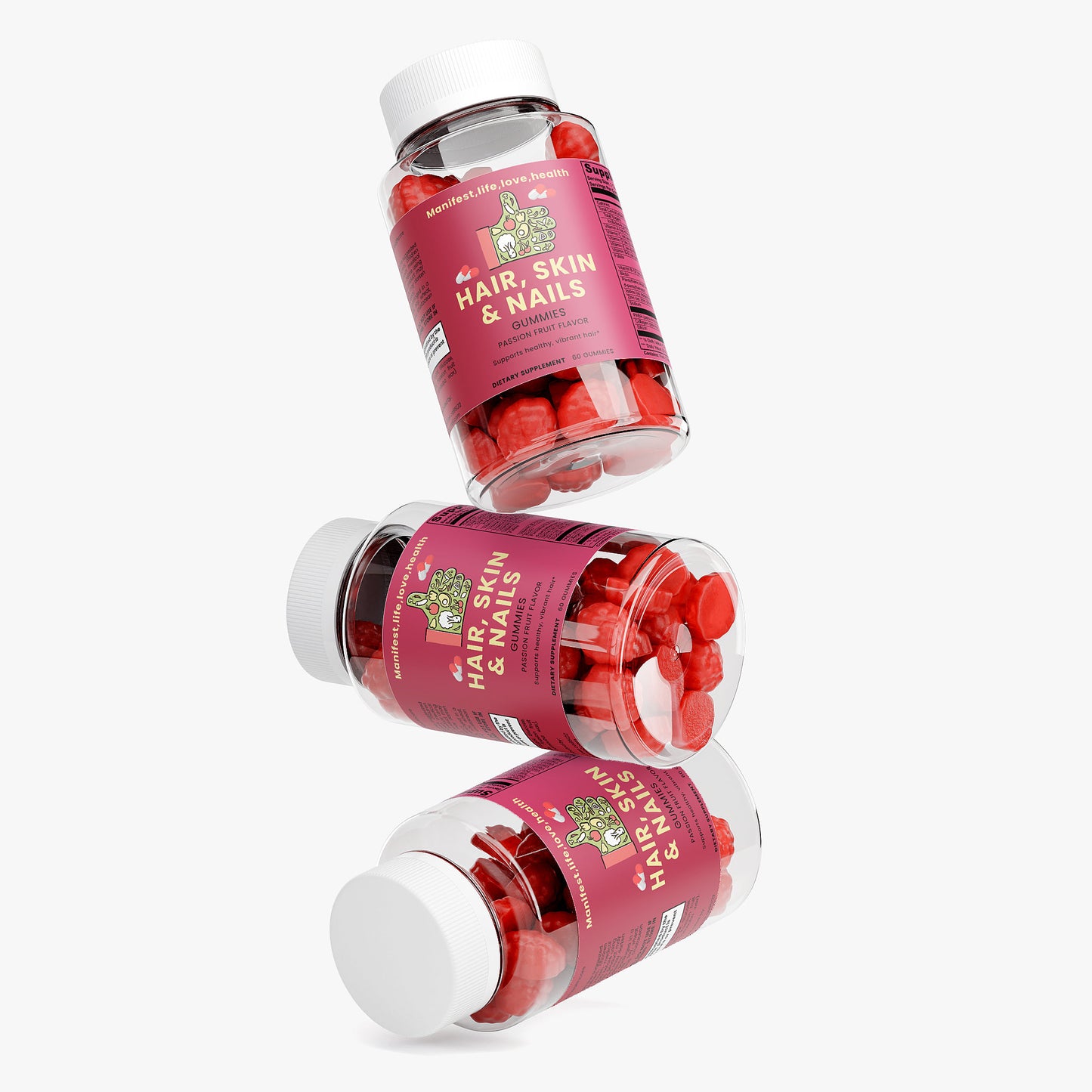 Manifest,life,love,healthHair, Skin & Nails Gummies