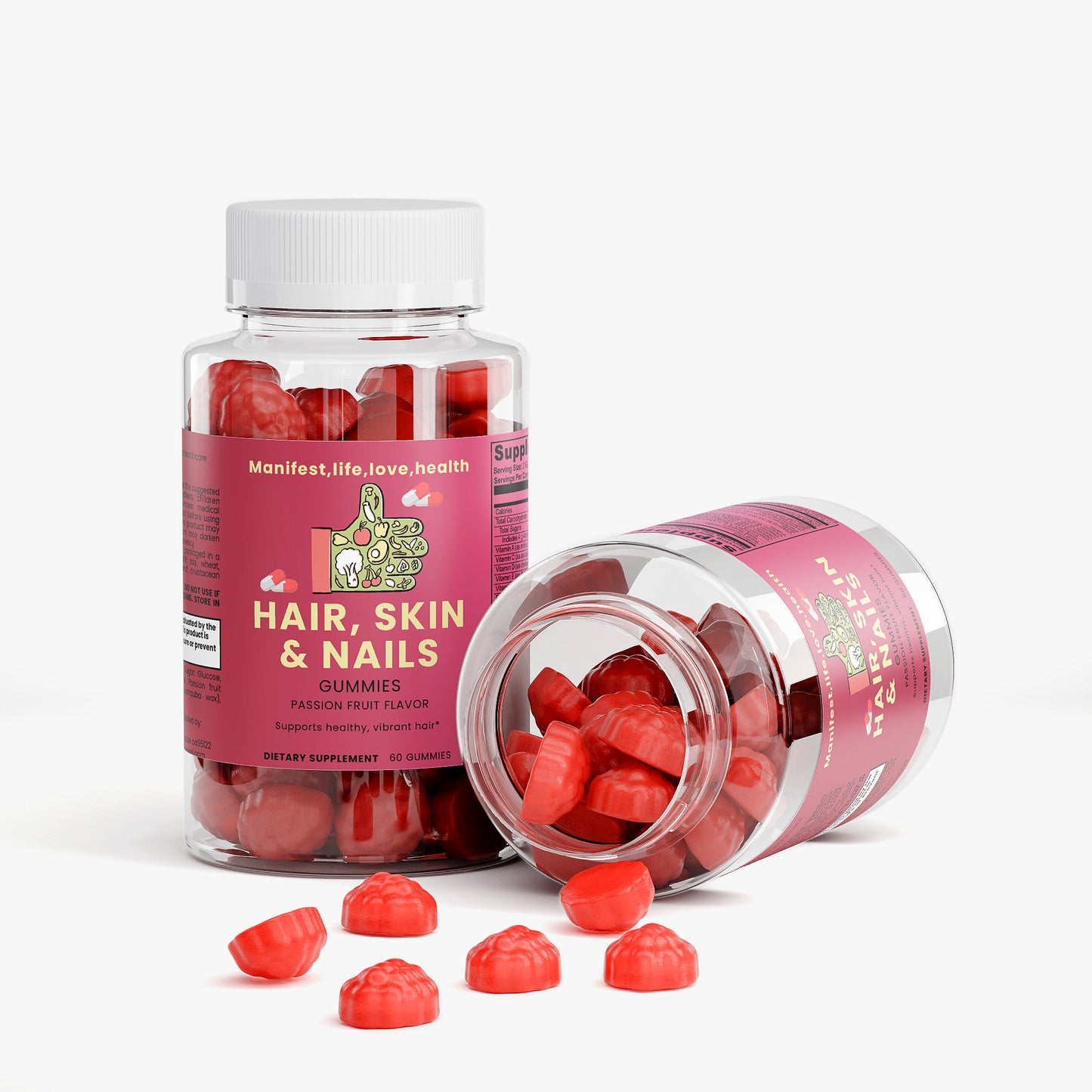 Manifest,life,love,healthHair, Skin & Nails Gummies