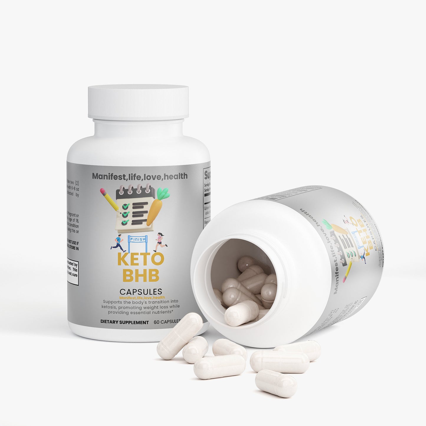 Manifest,life,love,health Keto BHB