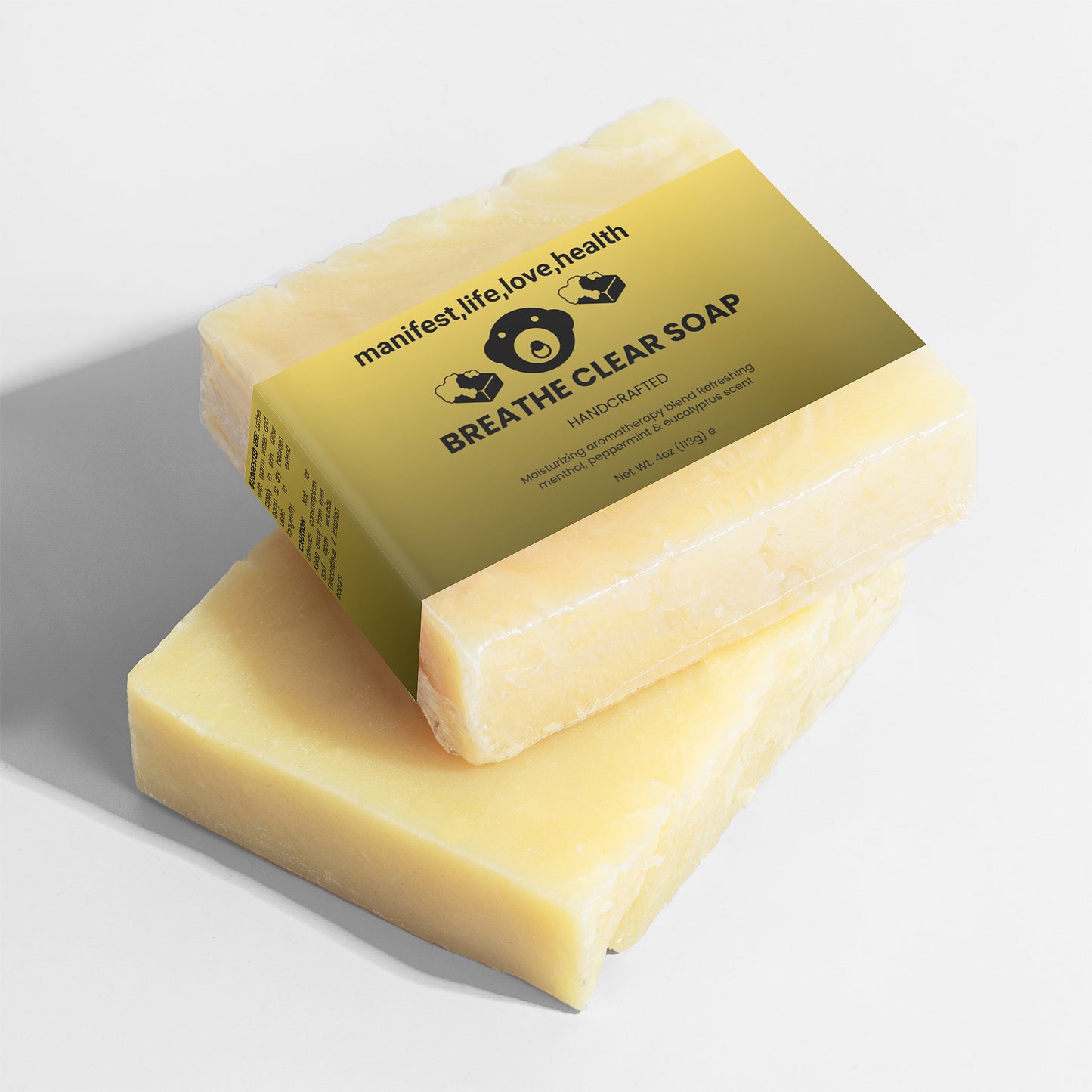 Manifest,Life,Love,Health, Breathe Clear Soap