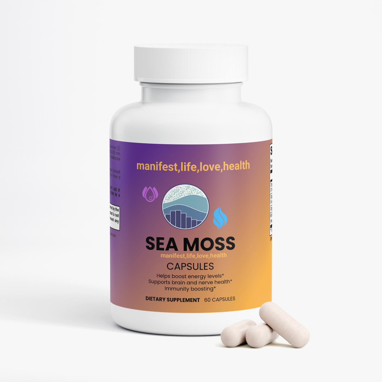 Manifest,life,love,health Sea Moss
