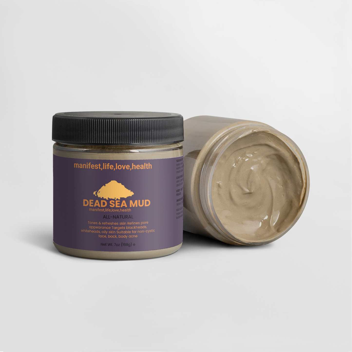 Manifest,life,love,health Dead SEA Mud