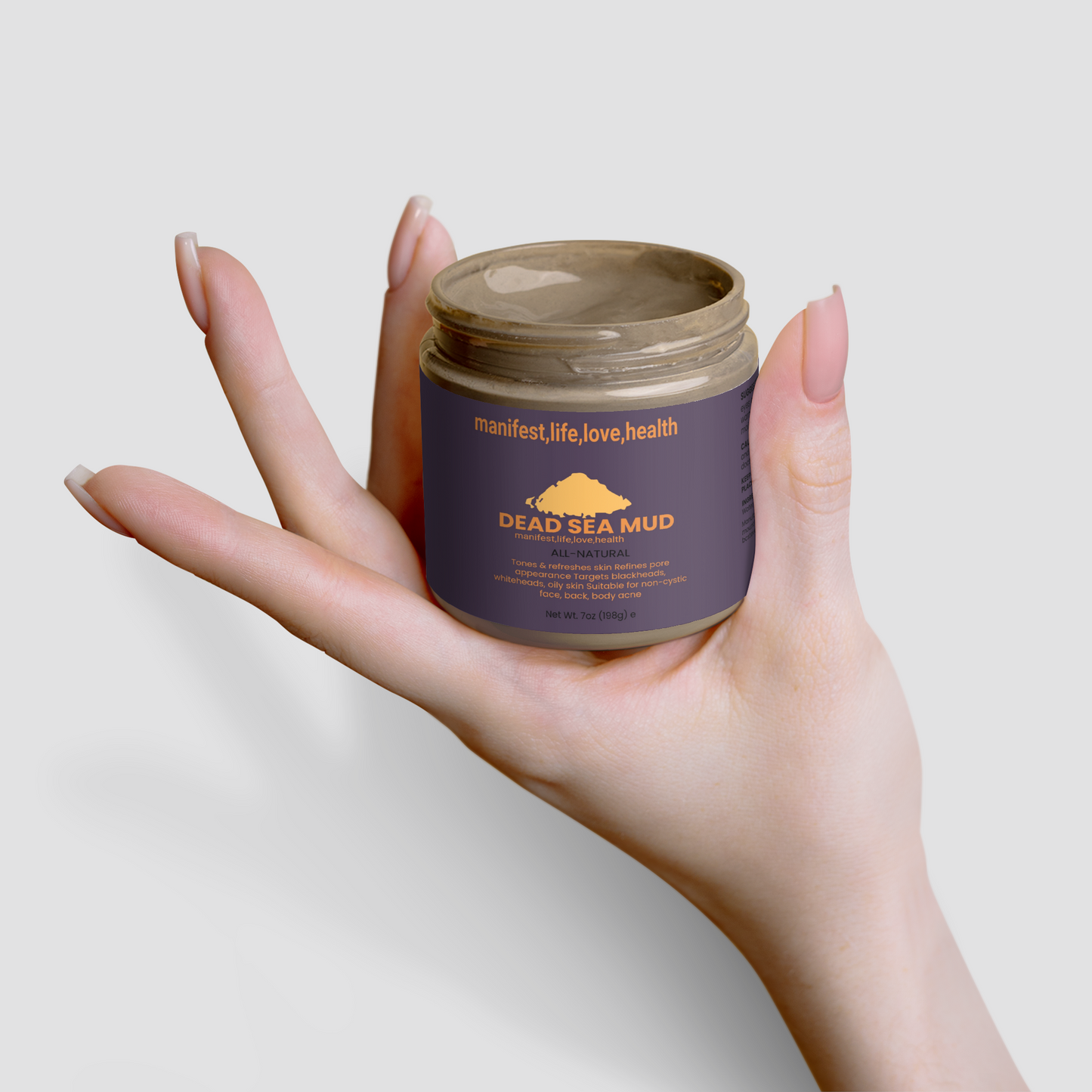 Manifest,life,love,health Dead SEA Mud