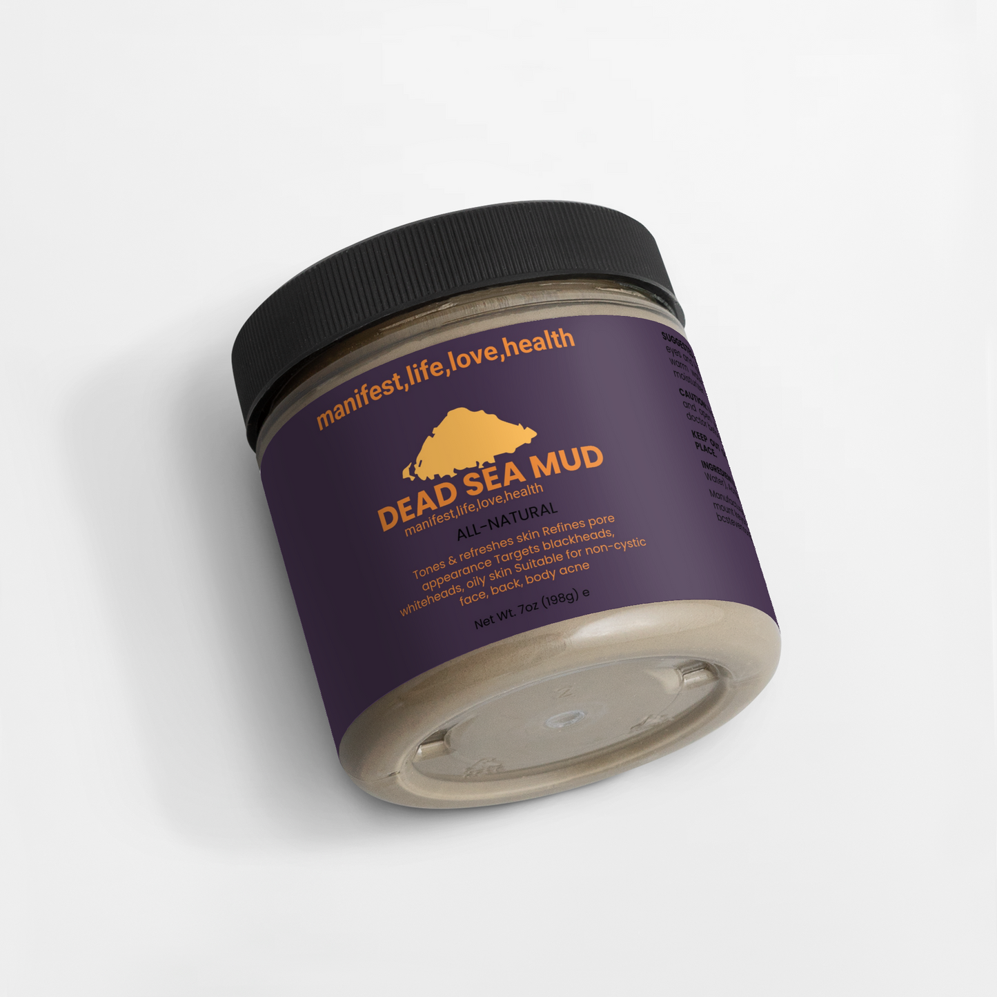Manifest,life,love,health Dead SEA Mud