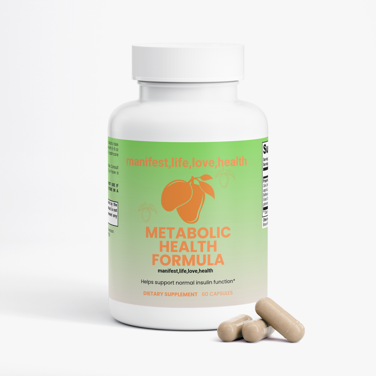 manifest,life,love,health Metabolic Health Formula