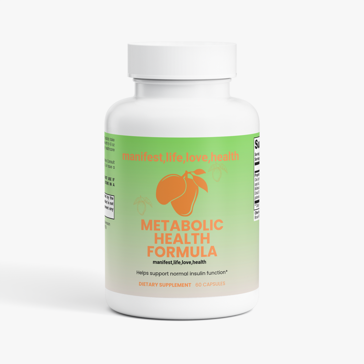 manifest,life,love,health Metabolic Health Formula