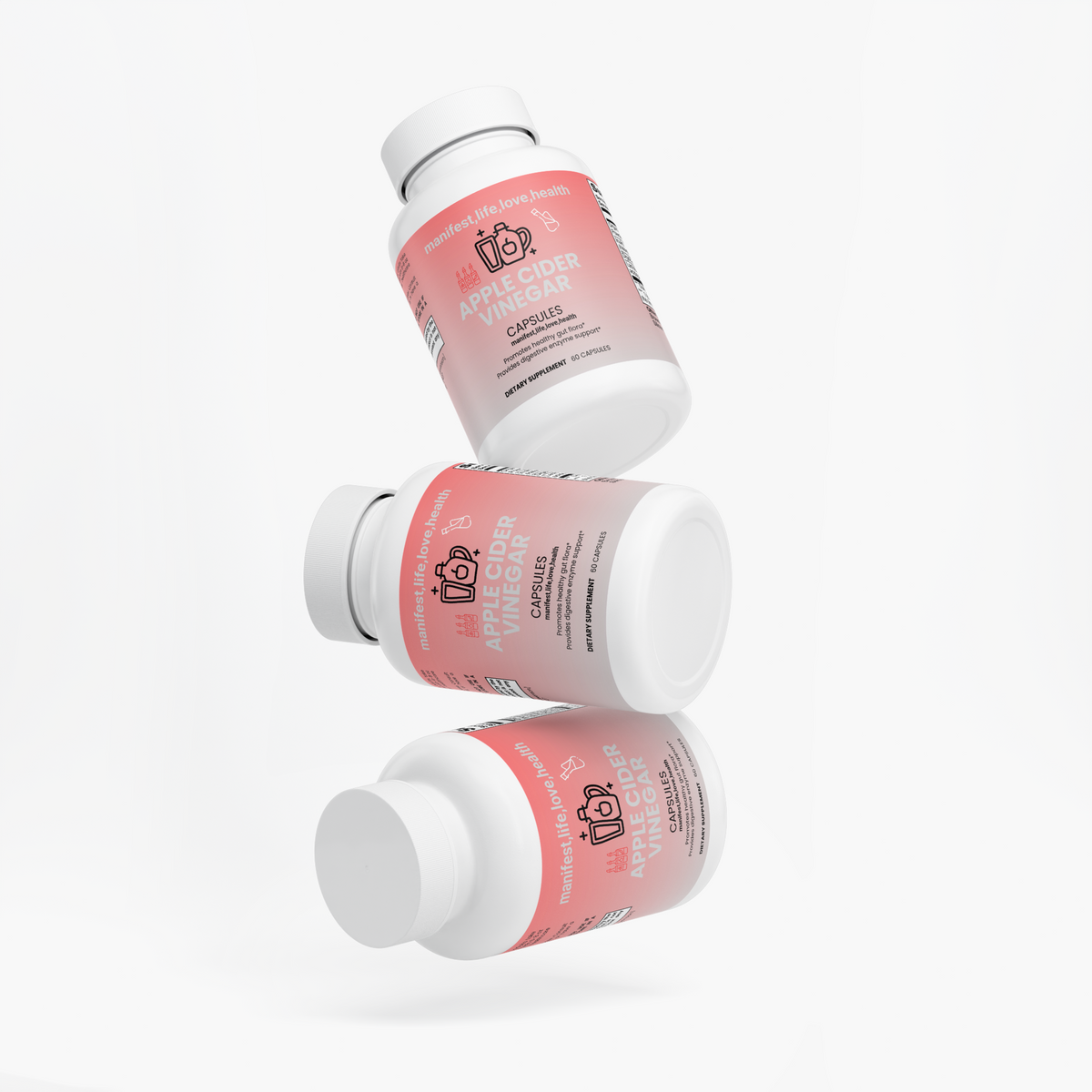 manifest,life,love,health Apple Cider Vinegar Capsules